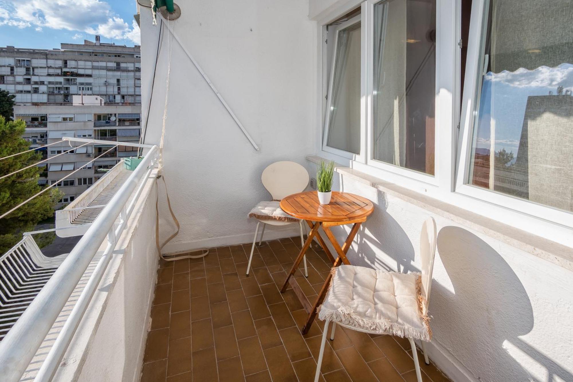 3-Bedroom Sea View Apartment - Balcony, Elevator - Spinut, Split Extérieur photo